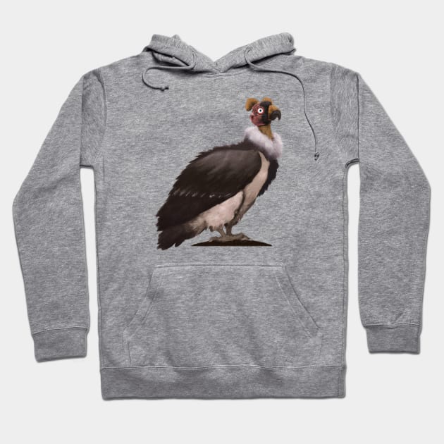 Cute Condor Drawing Hoodie by Play Zoo